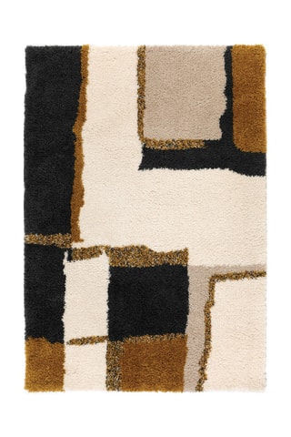 Tapis Rosa - Blanc et gris