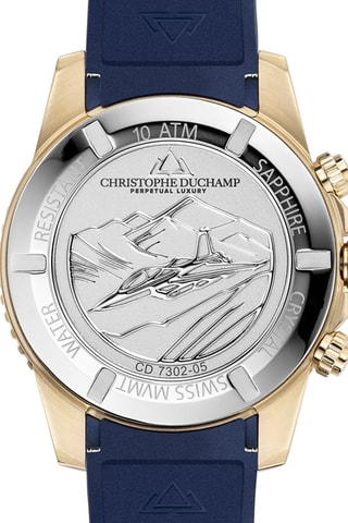 Quartz Horloge Swiss Made Ronda Z64 - Blauw