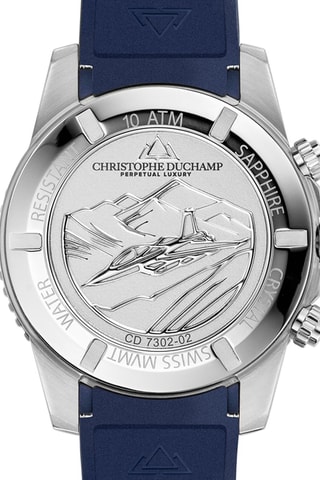 Quartz Horloge Swiss Made Ronda Z61 - Blauw