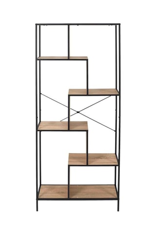 Mueble - Negro e imitación madera