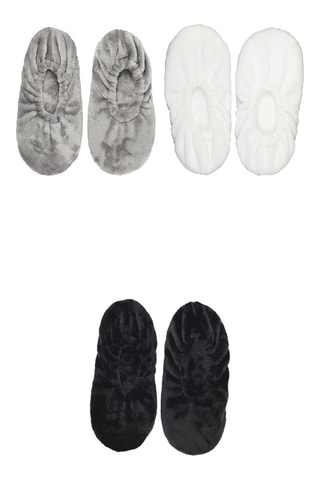 Zapatillas de casa forradas antideslizantes - Color aleatorio