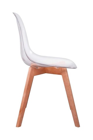 2 sillas Scandinave - Transparente