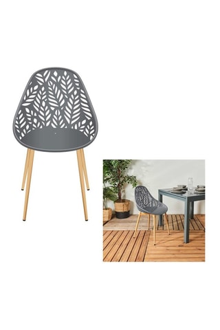 Silla de exterior Lucena - Gris