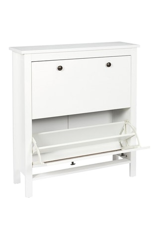 Zapatero de 2 puertas Elisabeth - Blanco