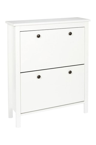 Zapatero de 2 puertas Elisabeth - Blanco