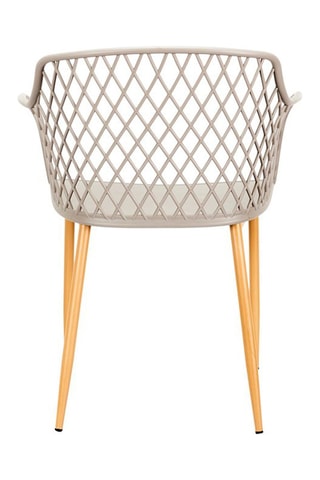 4 sillones de exterior Málaga - Topo