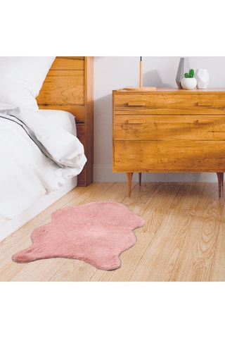 Alfombra - Rosa - 60 x 90 cm