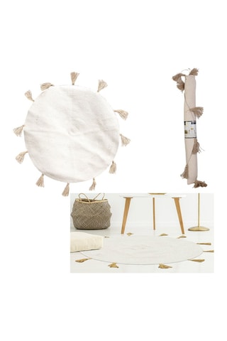 Alfombra - Beige - 90 cm