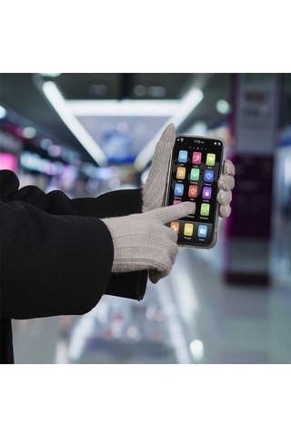 Guantes táctiles - Beige