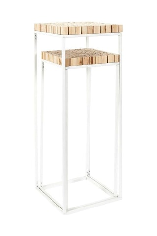 2 mesitas altas - 34 x 90 x 34 cm