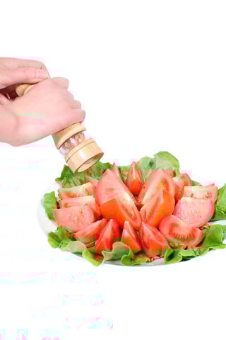 Molinillo de pimienta y sal de madera - 70 ml