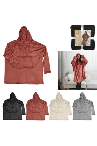 Sudadera manta con capucha - Modelo aleatorio