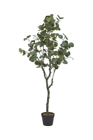 Árbol de eucalipto artificial - 130 cm - Verde