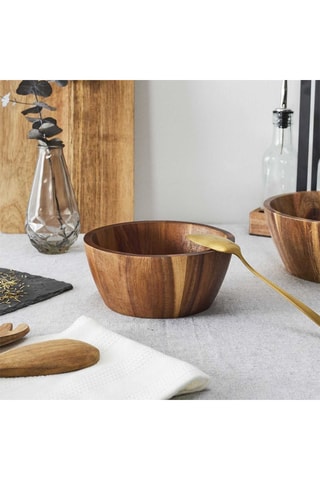 Ensaladera de acacia - 16 cl