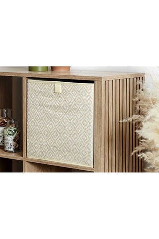 Cubo plegable con arcón - 30 x 30 cm - Color aleatorio