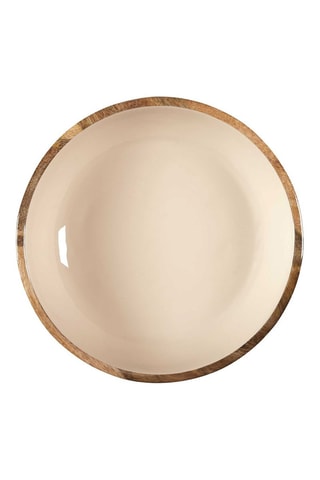 Ensaladera de madera de mango - 28 cm