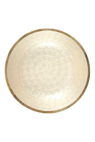 Ensaladera de madera de mango Nerina - 33 cm