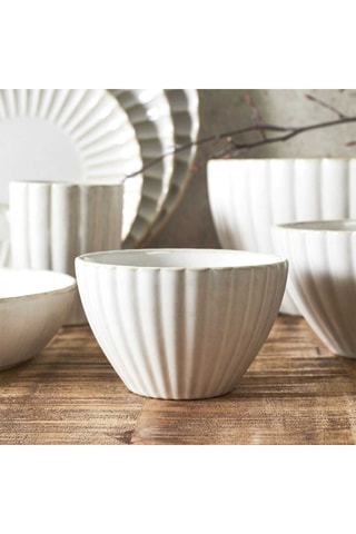 6 cuencos de gres - 11 cm