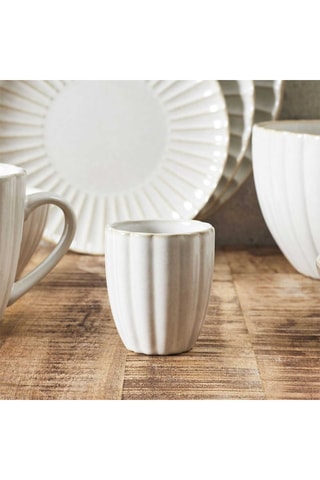 6 tazas de gres - 12 cl