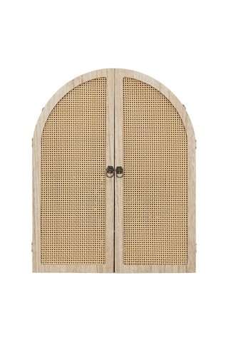 Espejo con contraventanas Bali - 40 x 50 cm - Natural