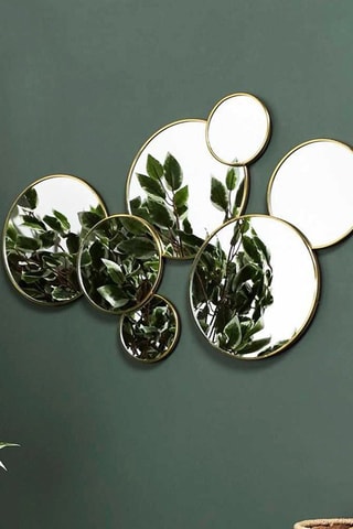 Espejo - 57 x 35 x 1 cm - Dorado