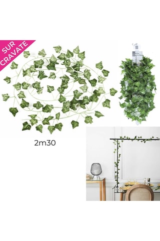 Guirnalda de hiedra artificial - 2,3 m