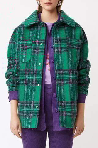 Sobretudo de lã - Verde