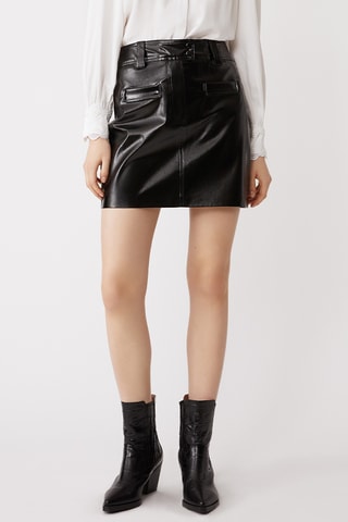 Saia direita - Preto