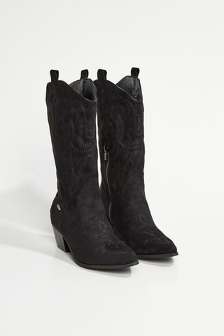 Botas cowboy Mayar - Negro