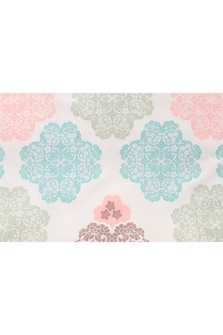 Parure copripiumino in cotone  48 fili/cm² Andalucia - Bianco e marrone