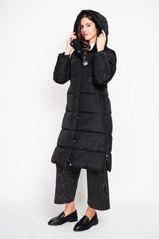 Doudoune à capuche  - Noir