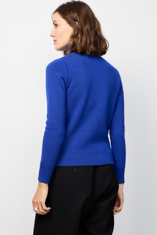 Kasjmier Trui  - Blauw