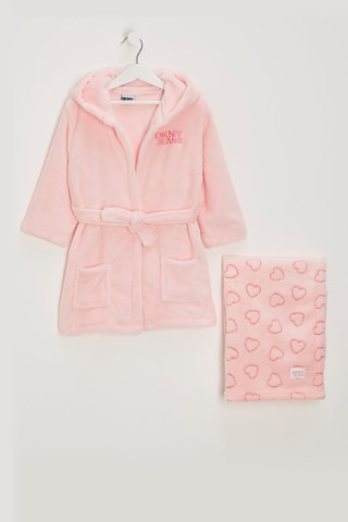 Badjas en Knuffel Roze