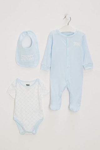 3-delige set - Blauw en Wit