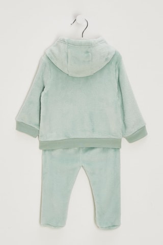 Sweater met Capuchon en Broek - Groen