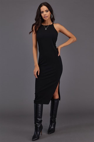 Robe fourreau - Noir