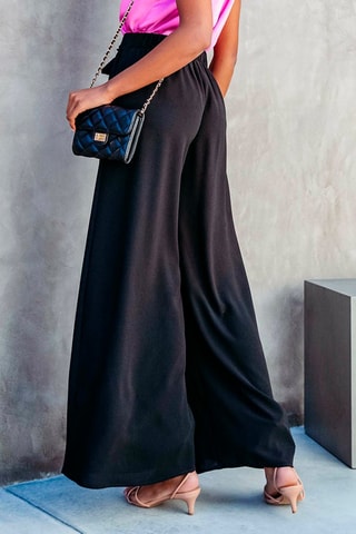 Pantalon palazzo - Noir