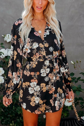 Robe droite - Blanc et noir