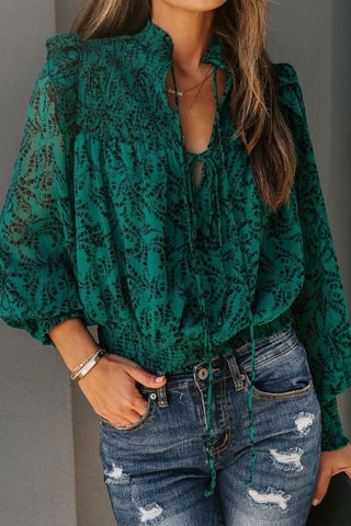 Blouse - Vert