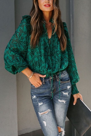 Blouse - Vert