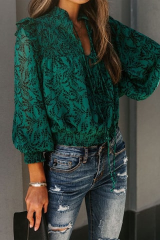 Blouse - Vert