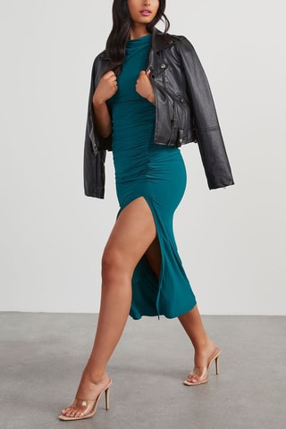 Robe fourreau - Bleu