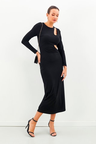 Robe longue - Noir