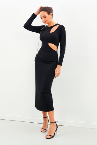 Robe longue - Noir