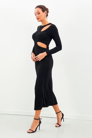 Robe longue - Noir
