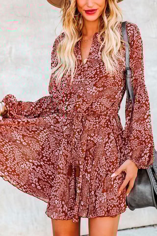 Robe patineuse - Rouge