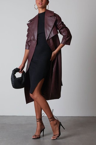 Robe midi fourreau - Noir