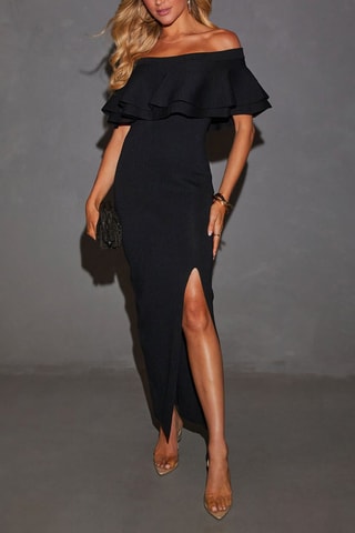 Robe longue - Noir