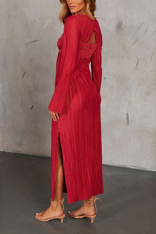 Robe longue - Rouge
