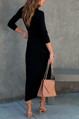 Robe longue - Noir